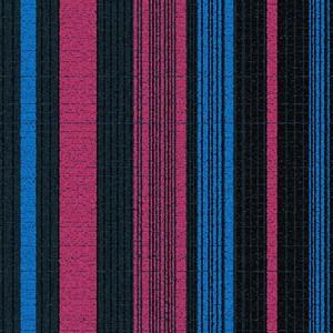 Interface Latin Fever / Bouclé / 50 cm x 50 cm / Blue