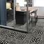 Looking for Interface carpet tiles? Black and White in the color Maze is an excellent choice. View this and other carpet tiles in our webshop.