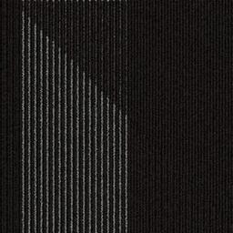 Interface Oblique / Bouclé / 50 cm x 50 cm / Black