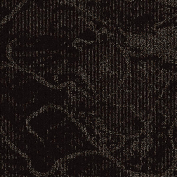 Interface Etruria / Bouclé / 50 cm x 50 cm / Black