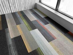 Looking for Interface carpet tiles? Shuffle It Skinny Planks in the color Shades of Stripes is an excellent choice. View this and other carpet tiles in our webshop.