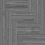 Looking for Interface carpet tiles? Etched & Threaded planks in the color Charcoal E614 is an excellent choice. View this and other carpet tiles in our webshop.