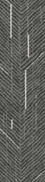 Interface Angular Times / Bouclé / 25 cm x 100 cm / Black, Grey