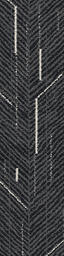 Interface Angular Times / Bouclé / 25 cm x 100 cm / Black, Grey