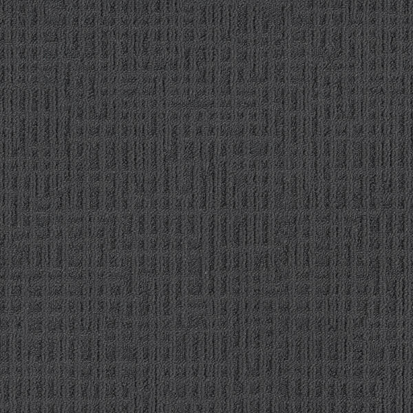 Interface Monochrome / Bouclé / 50 cm x 50 cm / Black, Grey