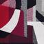 Interface Past Forward / Bouclé / 50 cm x 50 cm / Black, Red, Grey / 2