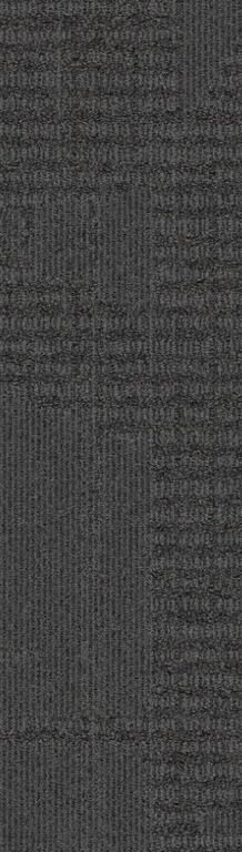 Interface Etched & Threaded planks / Bouclé / 25 cm x 100 cm / Grey