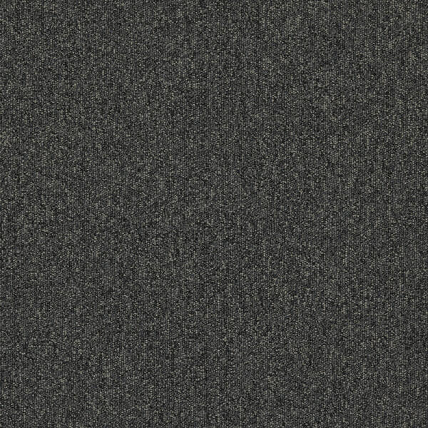 Interface Heuga 727 / Bouclé / 50 cm x 50 cm / Black, Grey