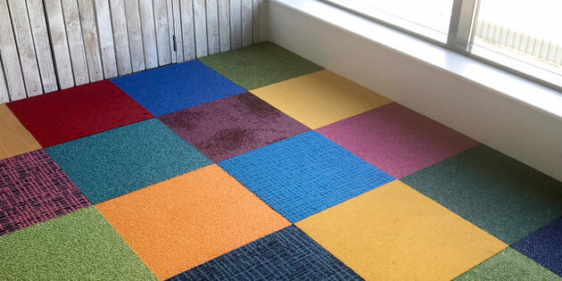 Mixing colors - playful and original | Top category carpet tiles