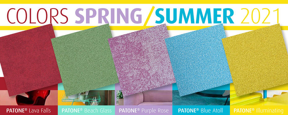 Spring and summer colors 2021