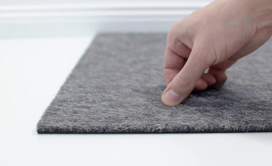 Superflor Carpet tiles / Needlefleece - the ideal floor covering for intensive use.