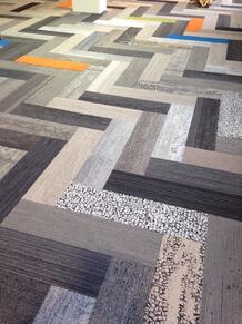 Mix of Skinny Planks in herringbone motif at a customer in Arnhem, the Netherlands