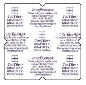 TacTiles for carpet tiles
